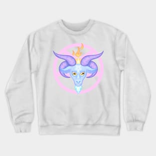 Baphomet (pastel) Crewneck Sweatshirt